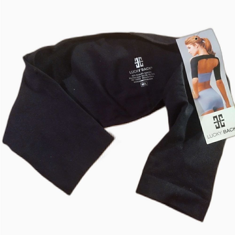 Cass Invisibellas, Lucky Back black ,nwt (406) - Picture 3 of 5